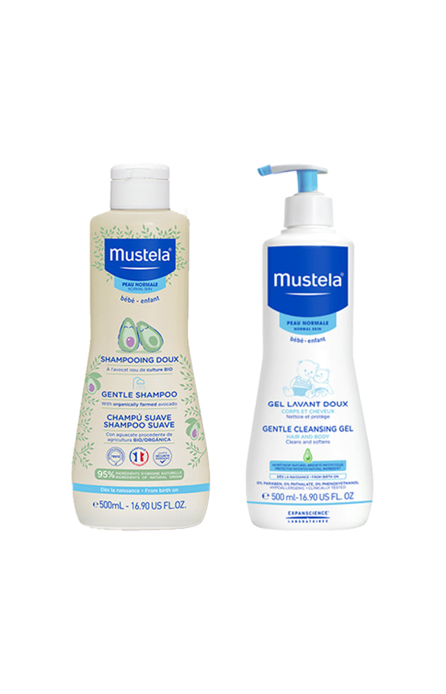 Shampoing doux & gel lavant - Bébé - 2 x 500 ml