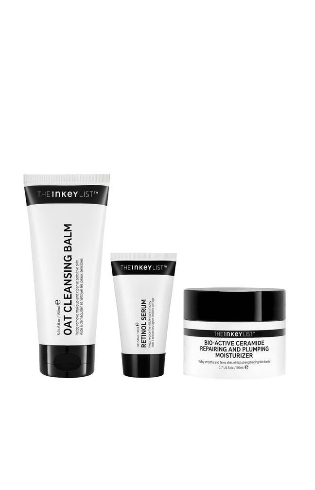 Routine anti-âge - Rétinol & céramides - Visage - 3 produits