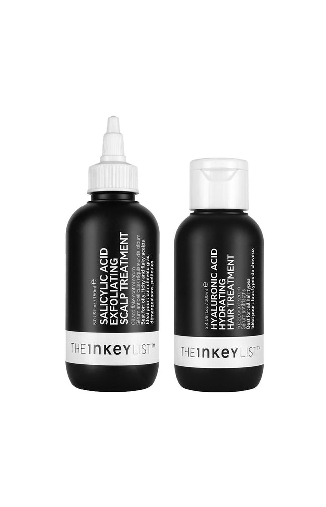 Traitements capillaires - Acide salicylique & acide hyaluronique - 2 produits