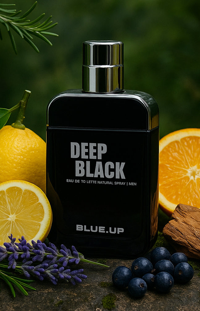 Deep Black Eau de toilette - Aromatique boisé - Homme