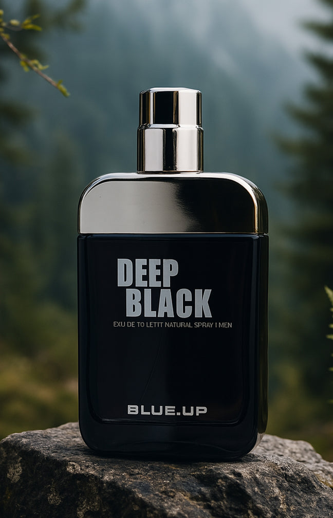 Deep Black Eau de toilette - Aromatique boisé - Homme