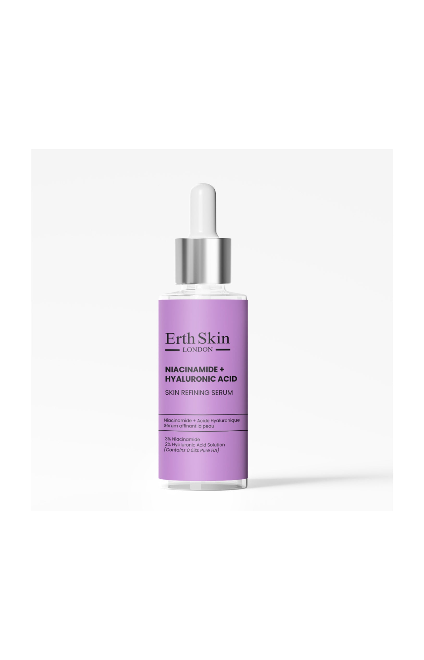 Sérum hydratant & éclat - Niacinamide & Acide hyaluronique - Peaux mixtes à grasses - 30ml