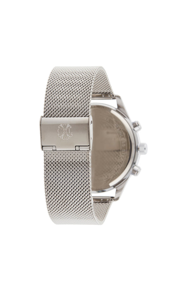 Montre à quartz - Alliage argenté & doré - Homme