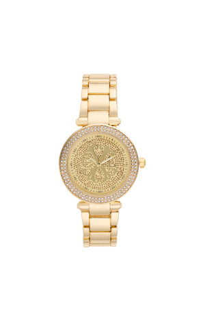 Montre à quartz - Alliage doré