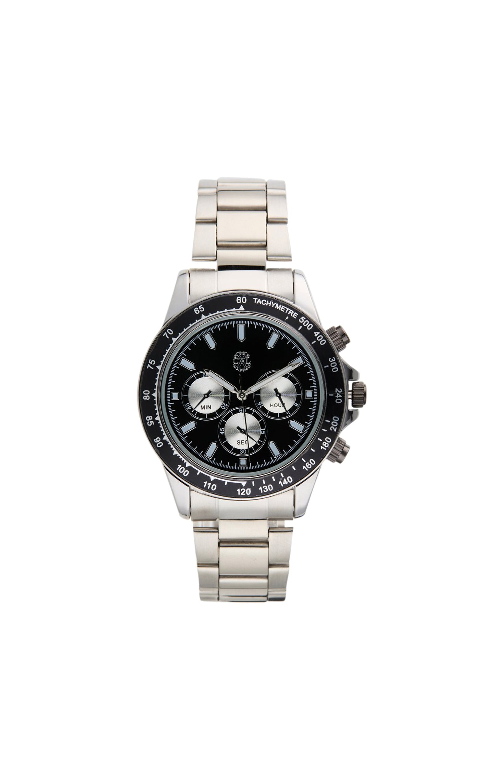 Montre à quartz - Alliage argenté - Homme