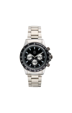 Montre à quartz - Alliage argenté - Homme