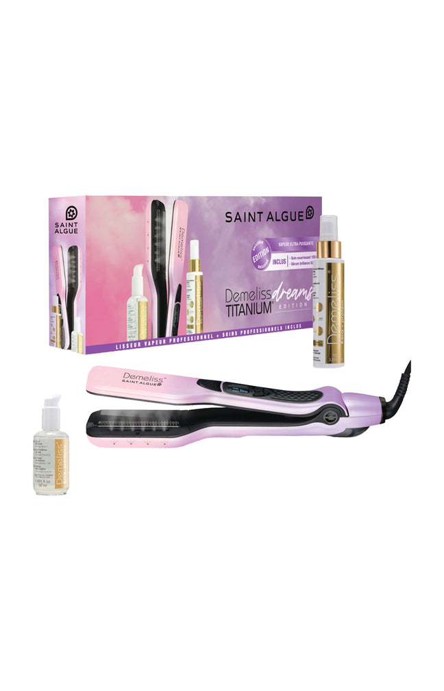 Coffret lisseur & soins protecteurs - Titanium Dreams - 3 produits