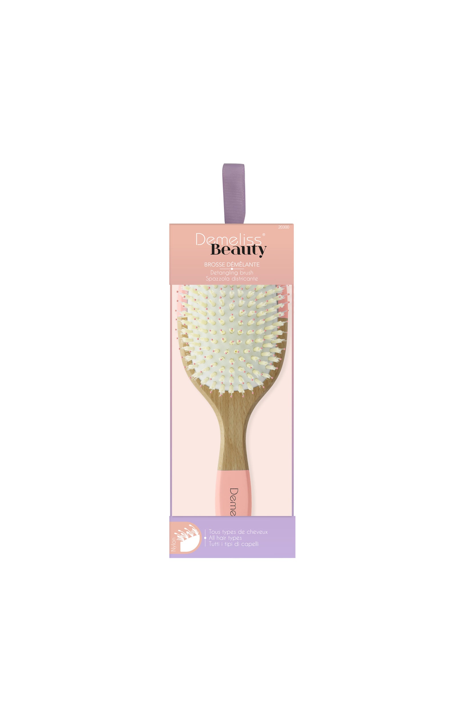 Brosse démêlante - Bois
