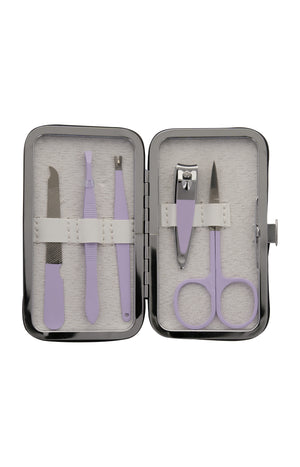 Kit manucure - 5 accessoires - Violet