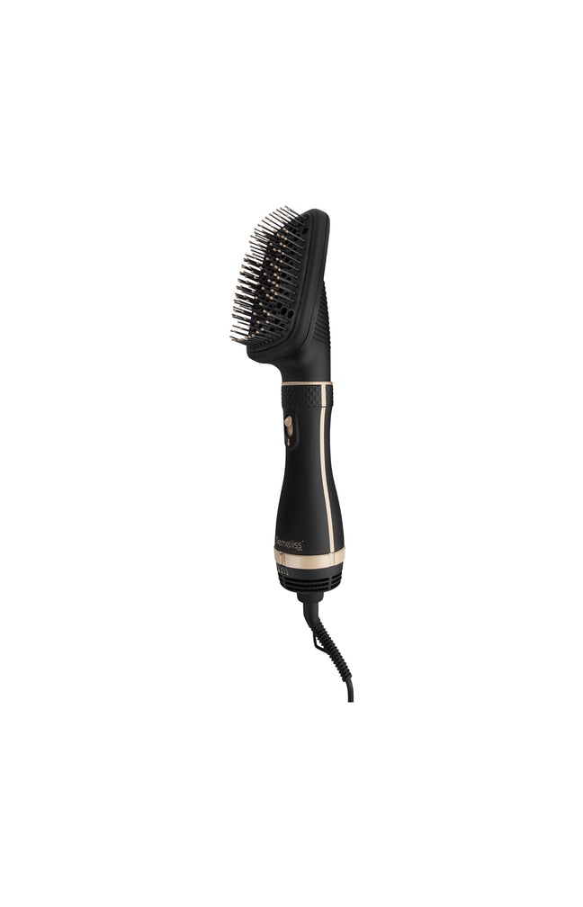 Brosse soufflante 2-en-1 - Volume & Style - Noir