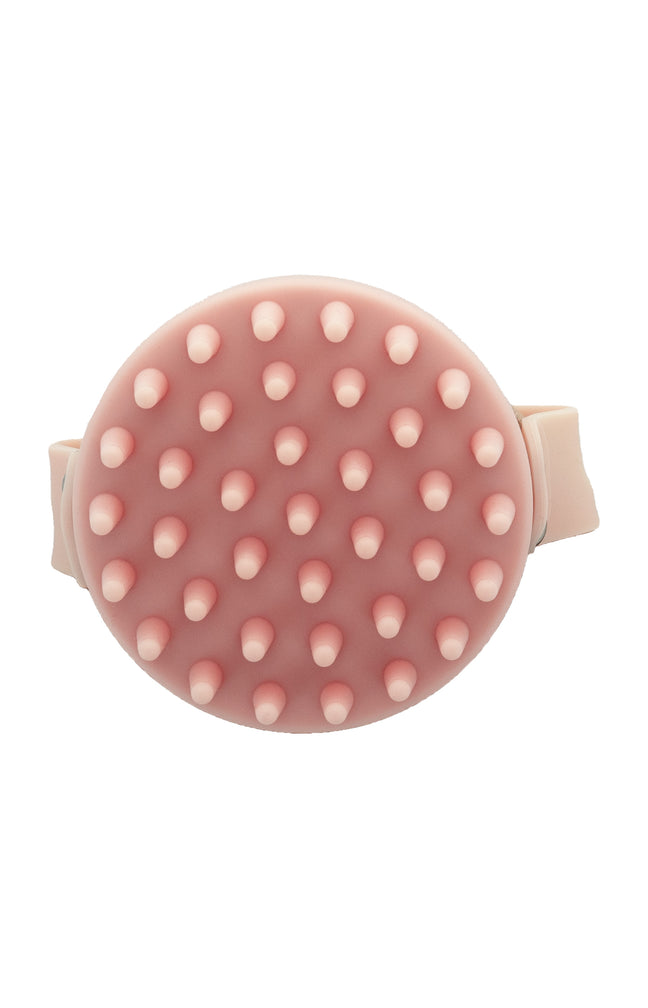 Brosse massante - Cuir chevelu - Bois