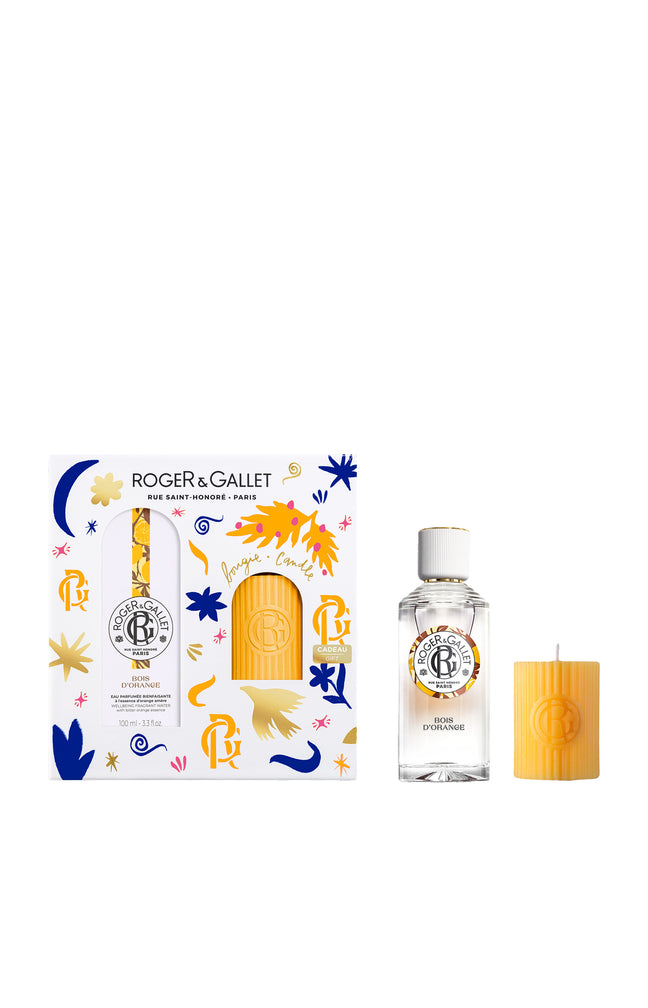 Coffret parfumé - Bois d'orange - Eau de parfum & bougie