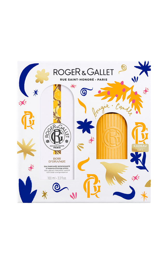 Coffret parfumé - Bois d'orange - Eau de parfum & bougie