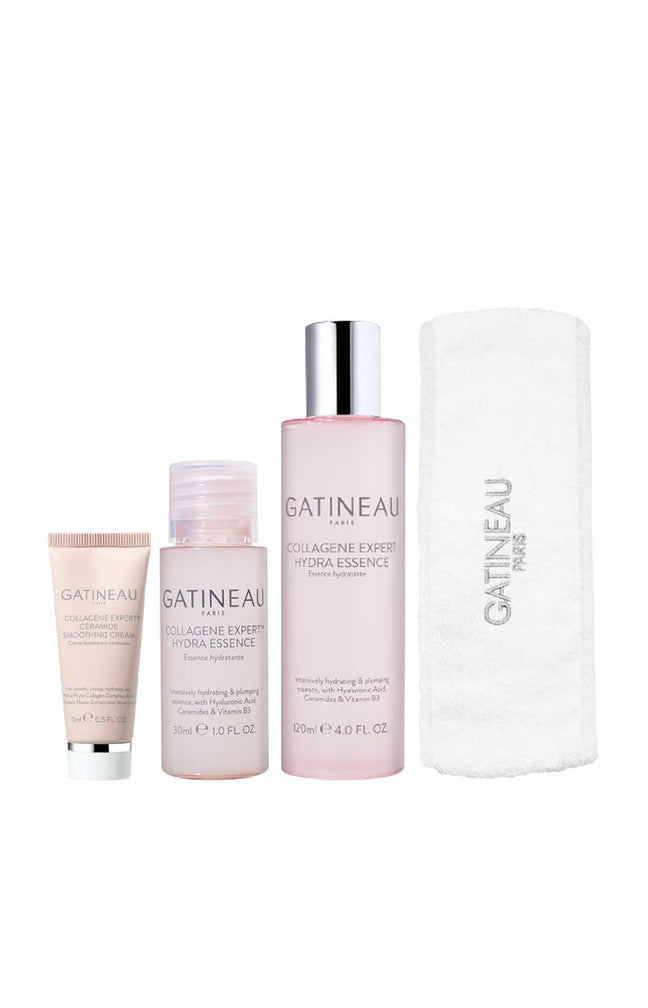 Routine hydratante - Collagène & acide hyaluronique - Visage - 4 produits