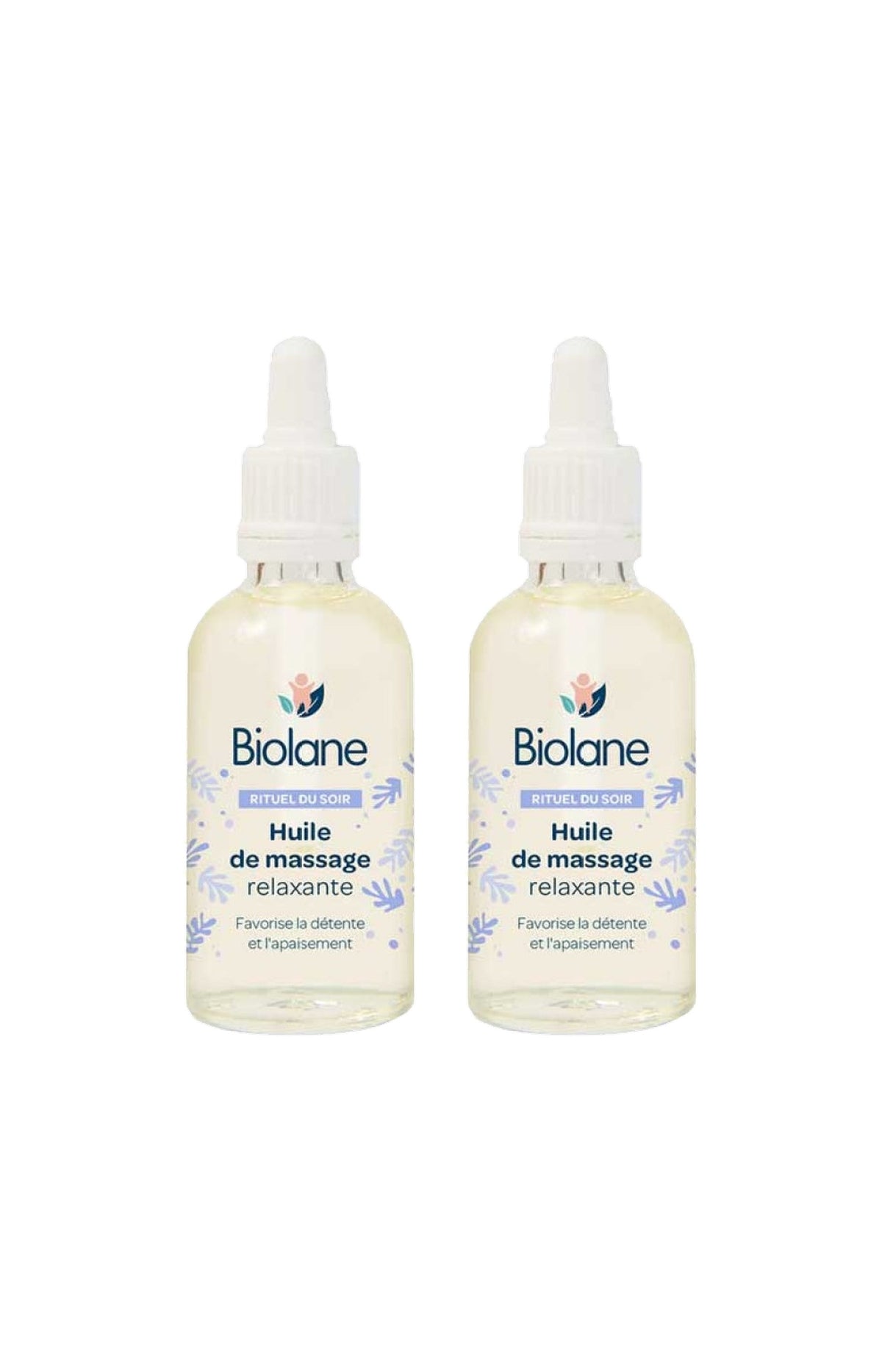Huiles de massage apaisantes - Bébé - 2 x 50 ml