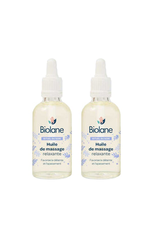 Huiles de massage apaisantes - Bébé - 2 x 50 ml