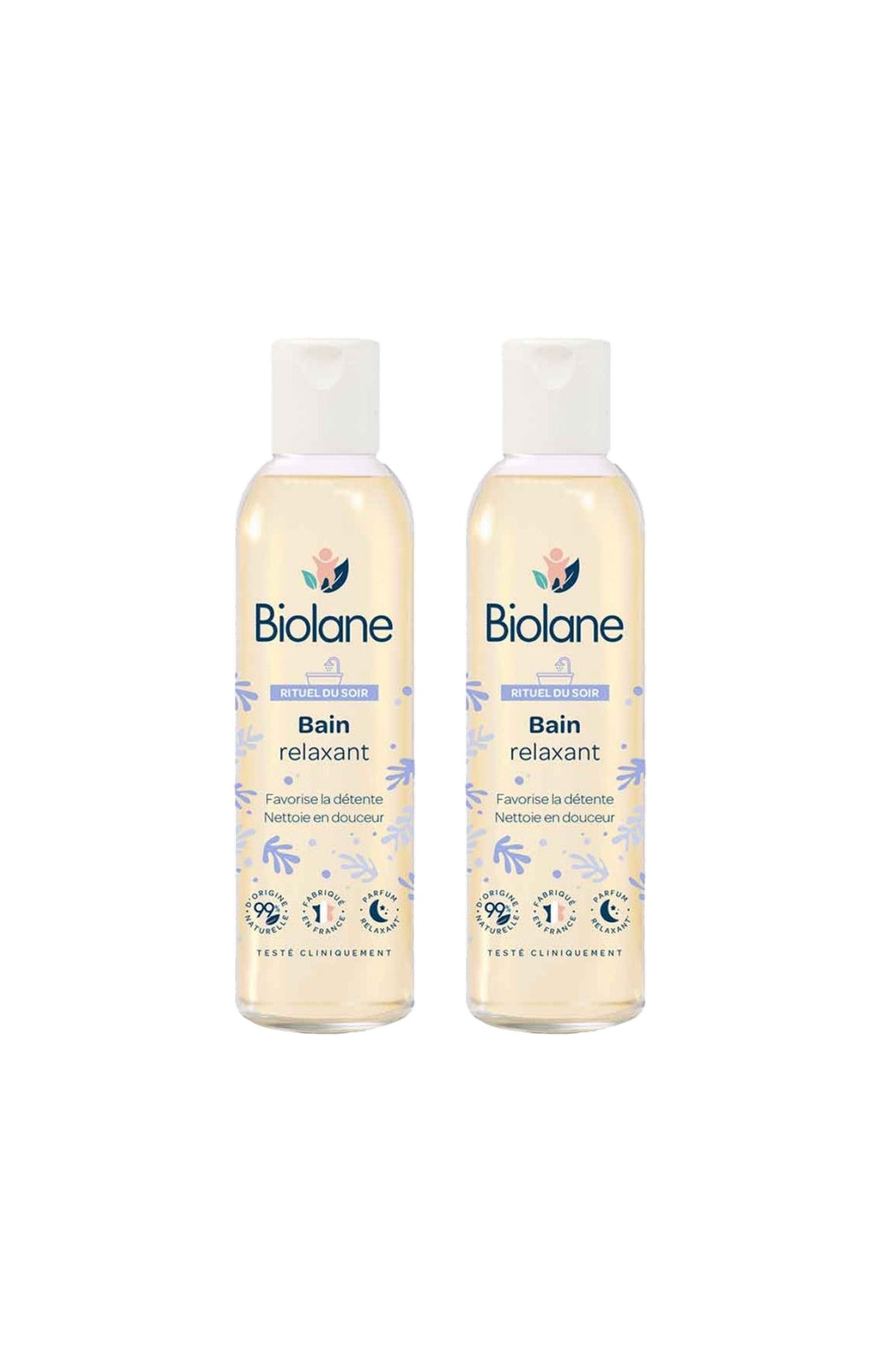 Huiles de bain apaisantes - Bébé - 2 x 150 ml