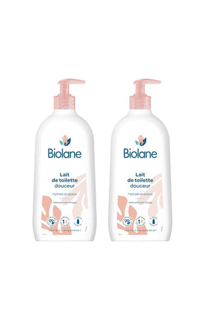 Laits de toilette - Visage, corps & cheveux - Bébé - 2 x 750 ml