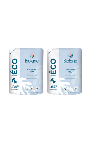 Recharges eau pure H2O - Visage & corps - Bébé - 2 x 500 ml