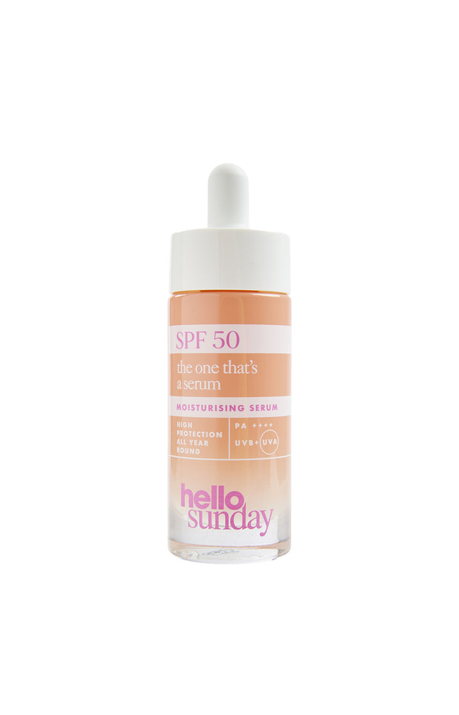 Sérum hydratant SPF 50 - Acide hyaluronique & vitamine C - 30 ml