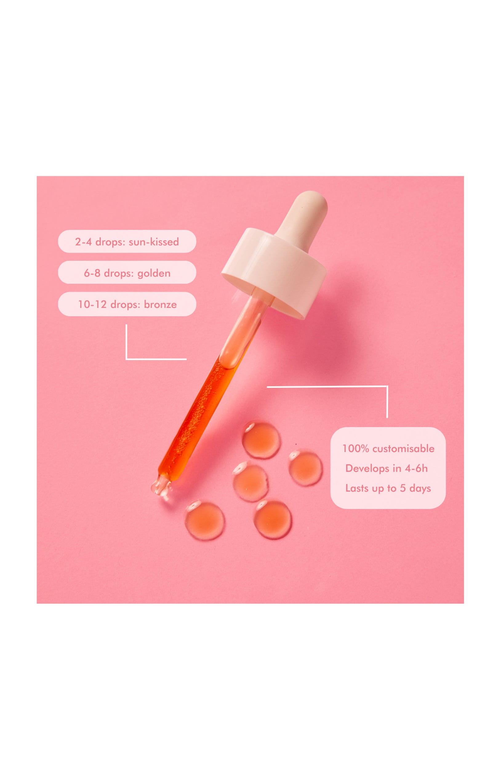Gouttes autobronzantes - Vitamine C - Visage - 30 ml