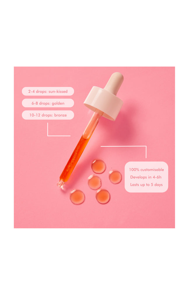Gouttes autobronzantes - Vitamine C - Visage - 30 ml