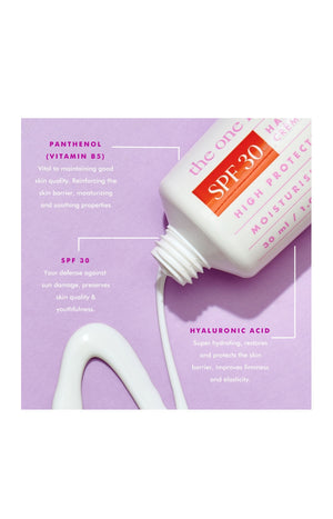 Crème mains SPF 30 - Acide hyaluronique - 30 ml