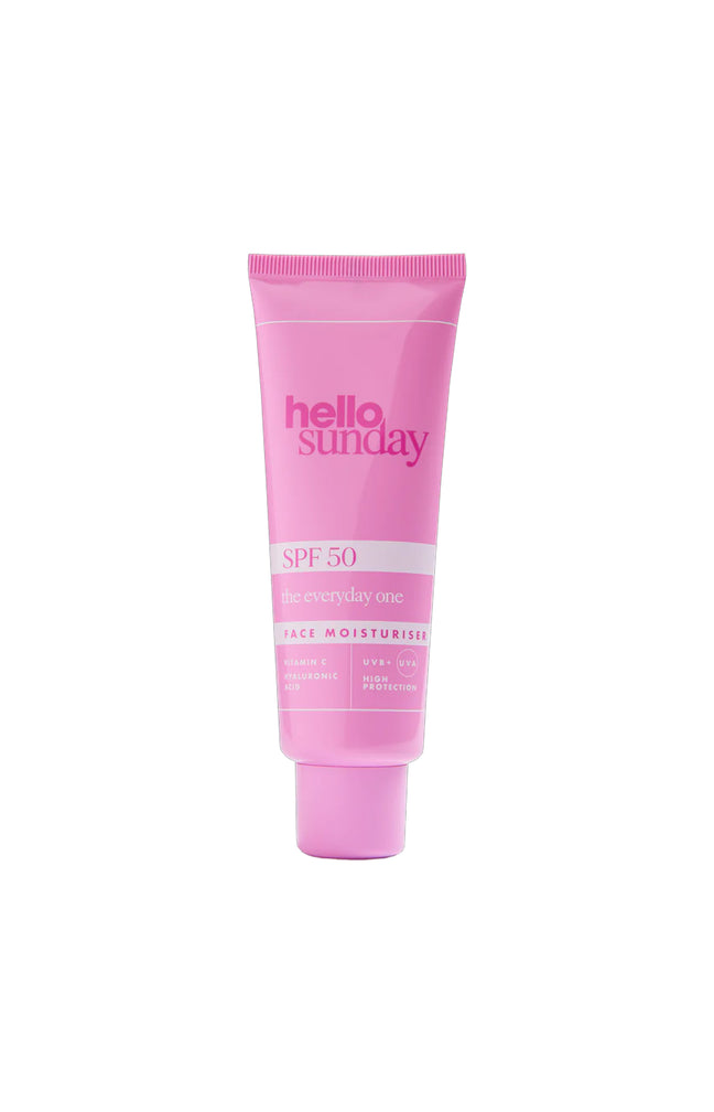 Crème solaire SPF 50 - Acide hyaluronique - Visage - 75 ml