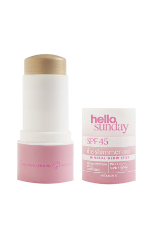 Stick solaire éclat SPF 45 - Acide hyaluronique - Visage & corps - 20 g