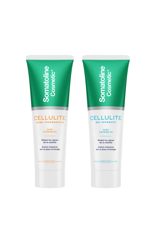 Gels anti cellulite - Cryoactif & thermoactif - Corps - 2 x 250 ml
