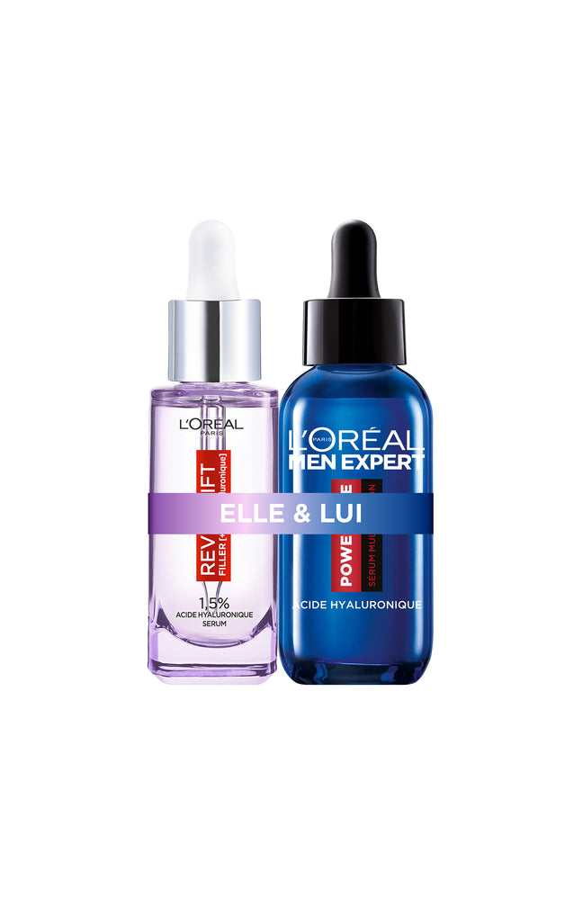 Sérums hydratants - Acide hyaluronique - Peaux mixtes à grasses - 2 x 30 ml