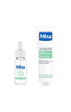 Nettoyant & sérum anti-imperfections - Acide salicylique & Niacinamide - Visage - 2 produits