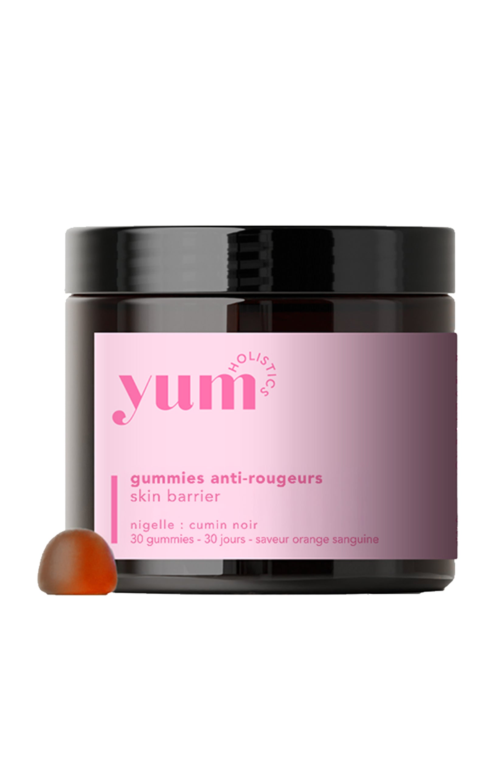 Gummies anti-rougeurs - Nigelle & cumin - Orange - 1 mois