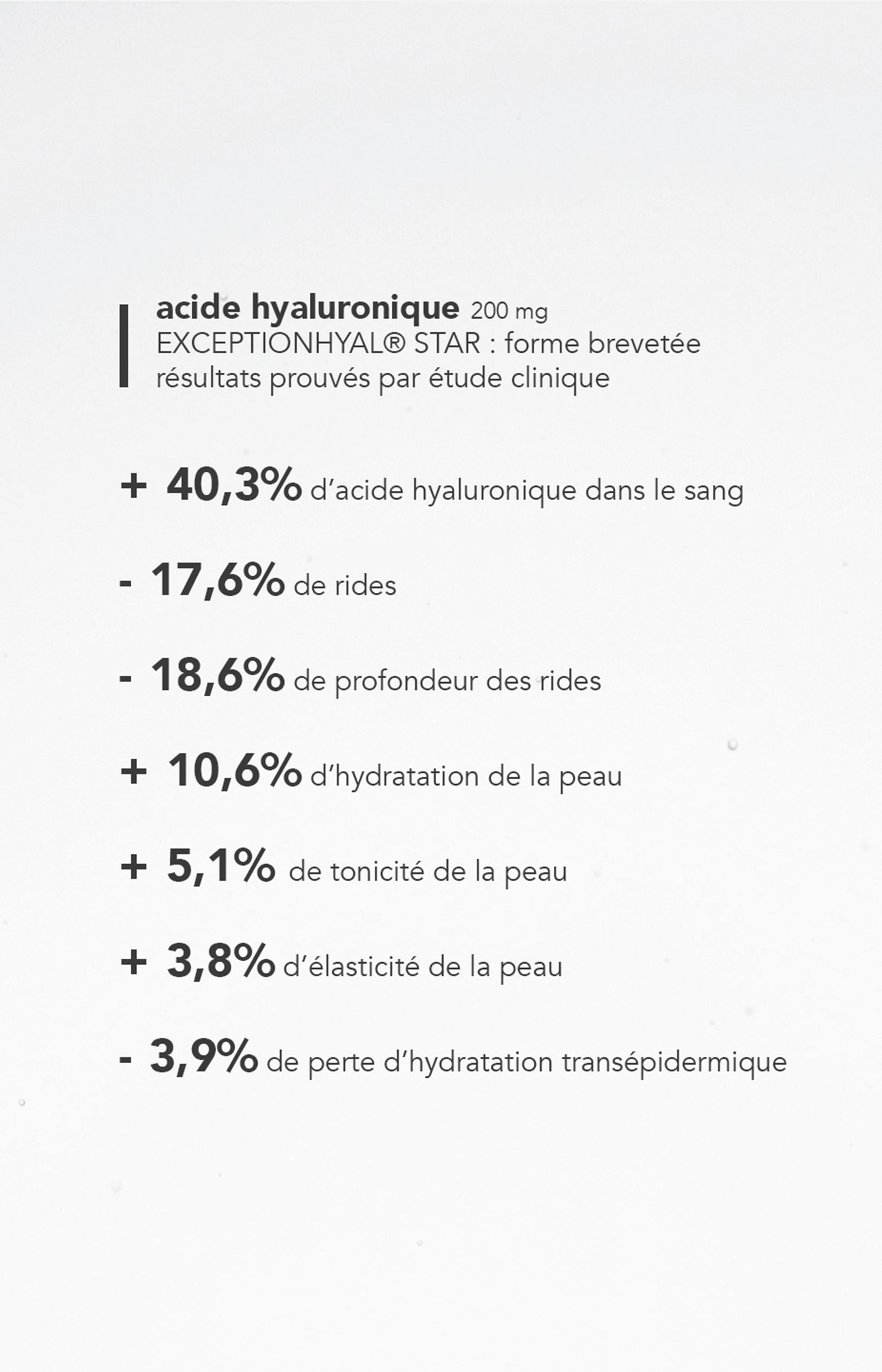 Cure hydratation de la peau - Acide hyaluronique - 3 mois