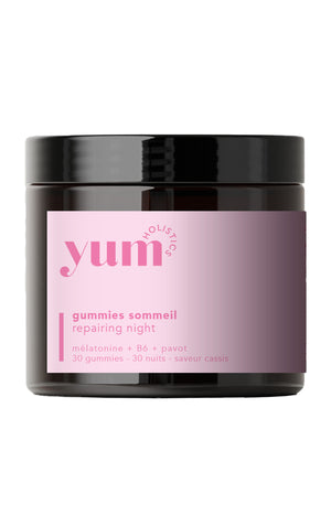 Gummies sommeil - Mélatonine & pavot - Cassis - 3 mois