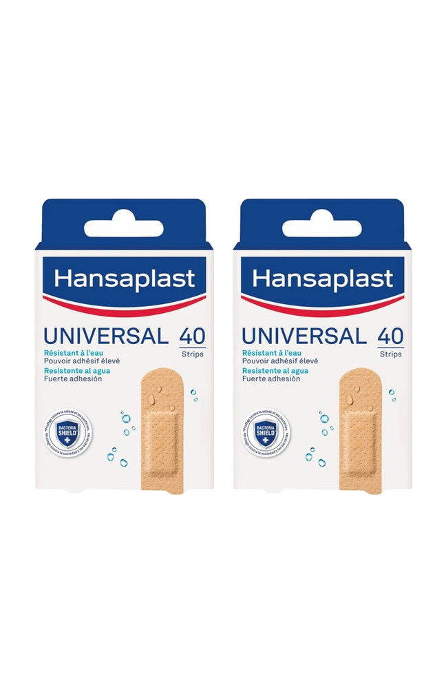 2 pansements waterproof - Universal - 40 unités
