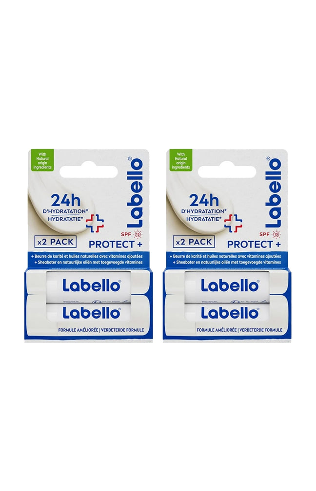 2 duo baumes à lèvres SPF 15 - Protect + - 4,8 g
