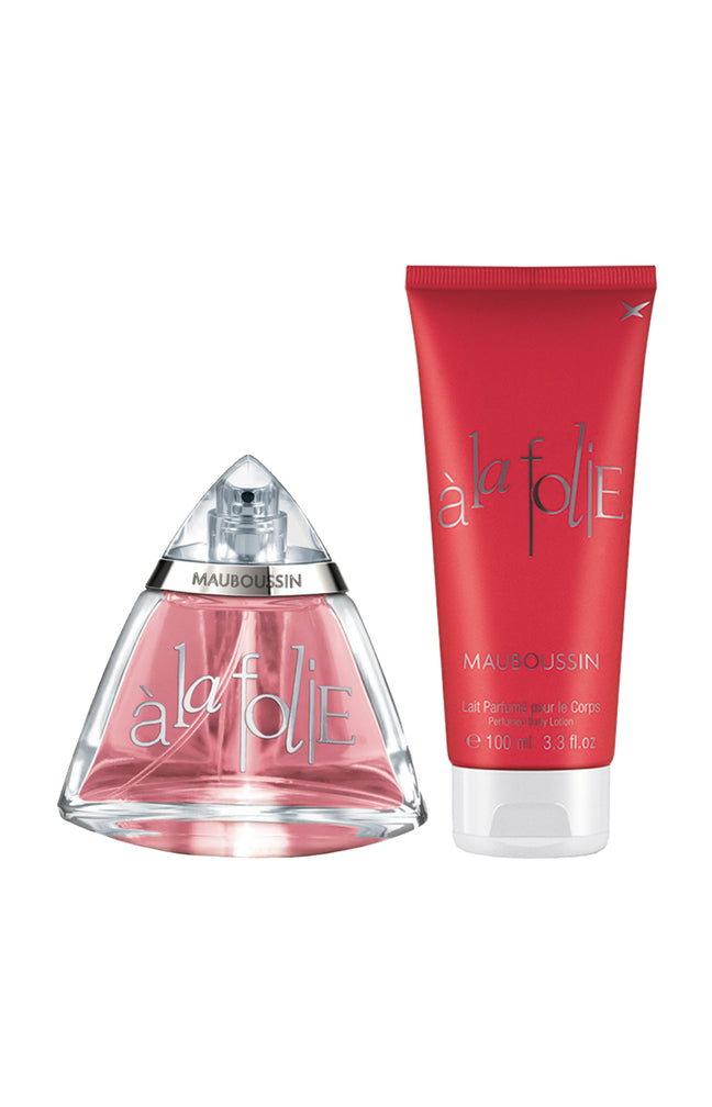 Eau de parfum & lait parfumé - À la folie - 2 x 100 ml