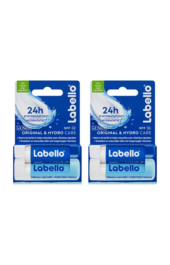 2 duo baumes à lèvres SPF 15 - Original & Hydro Care + - 4,8 g