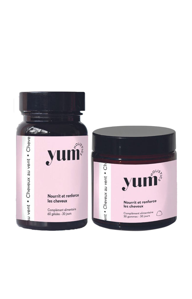 Gummies & cure fortifiante cheveux - Cheveux au vent - 2 x 1 mois