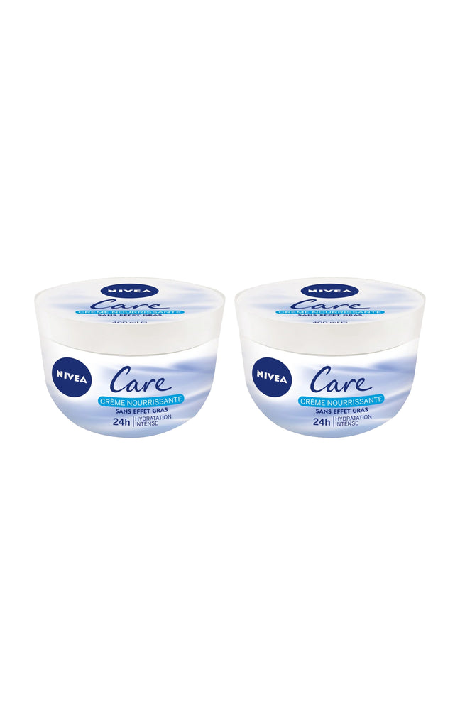 2 crèmes nourrissantes & hydratantes 24 h - Care - Visage & corps - 400 ml