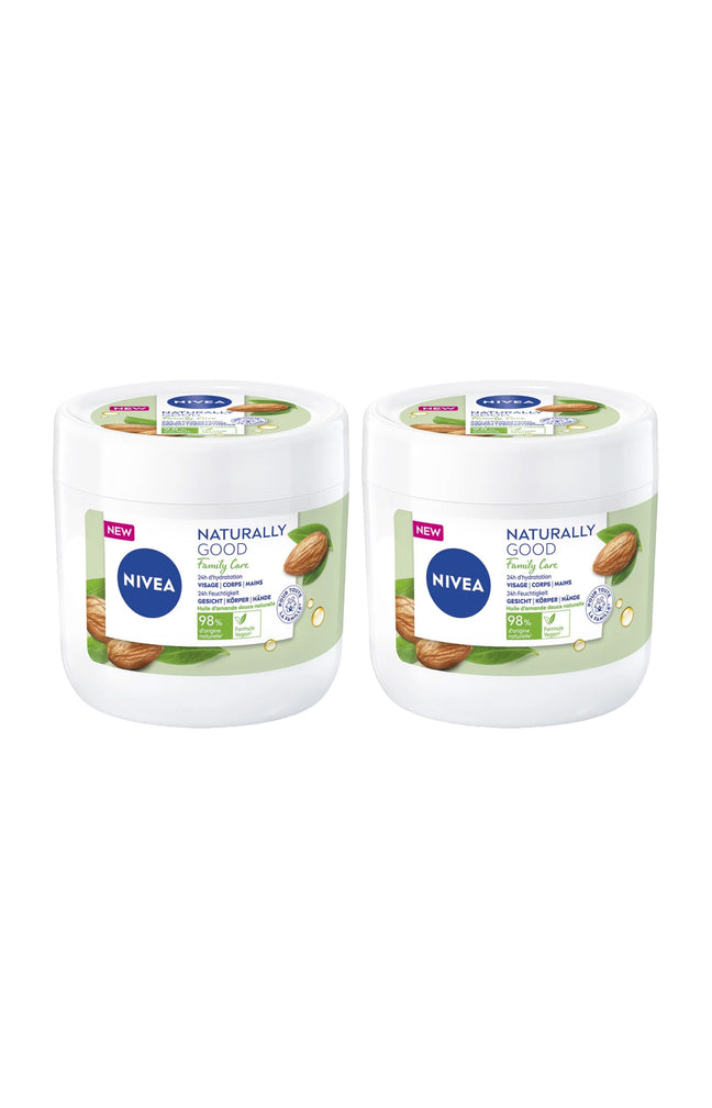 2 crèmes multiusages - Naturally Good - Visage, corps & mains - 450 ml