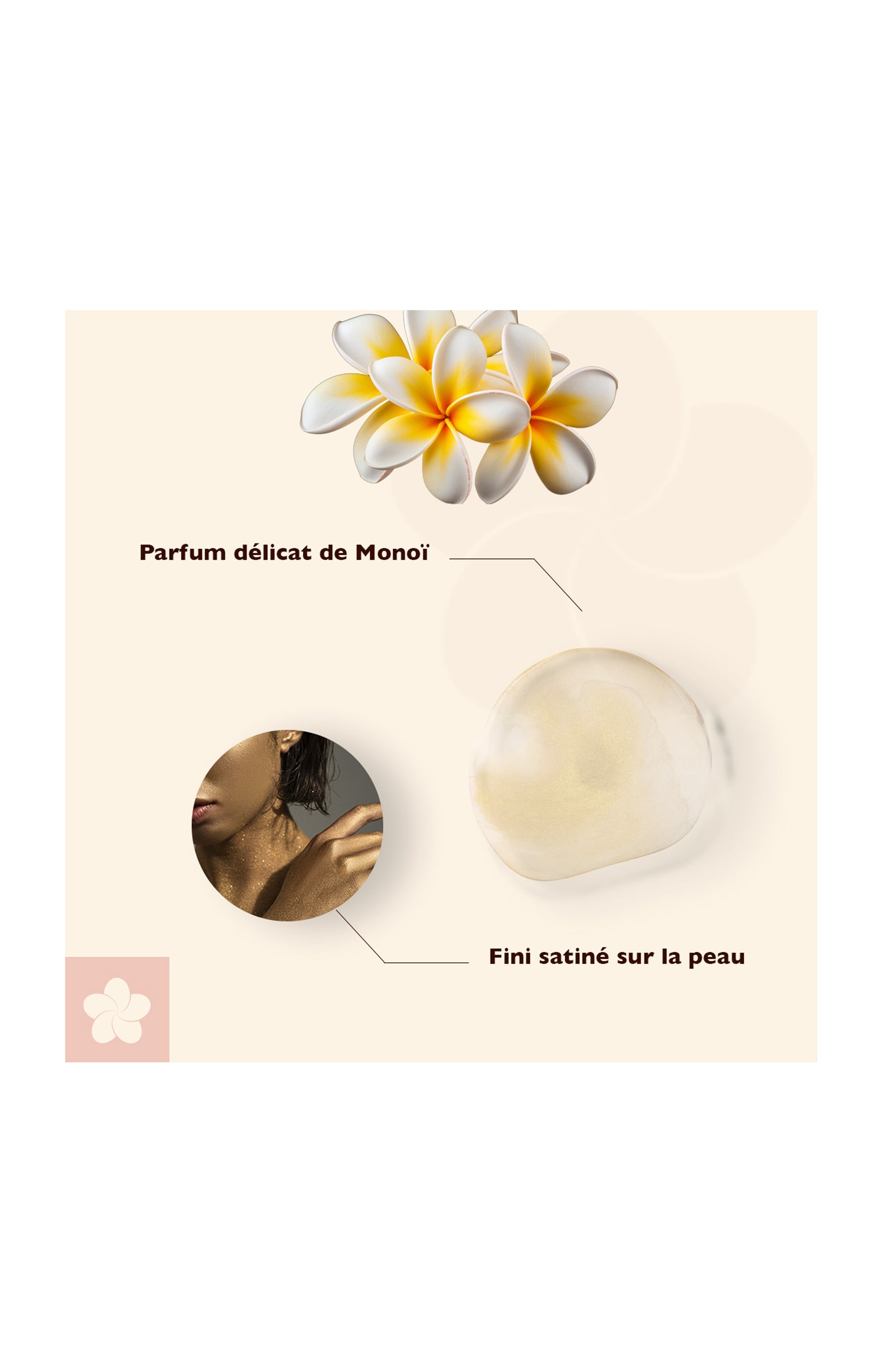 Brume parfumée - Monoï - Corps & cheveux - 250 ml