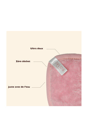 Pads démaquillants - Visage - 7 unités