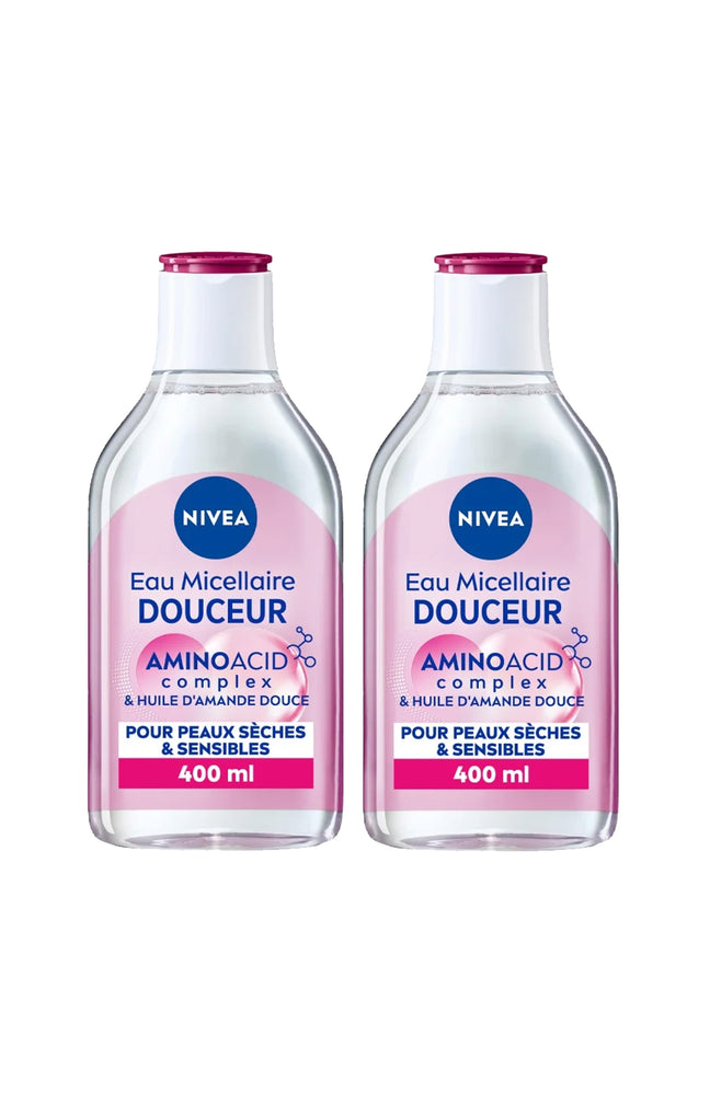 2 eaux micellaires démaquillantes - MicellAir - 400 ml