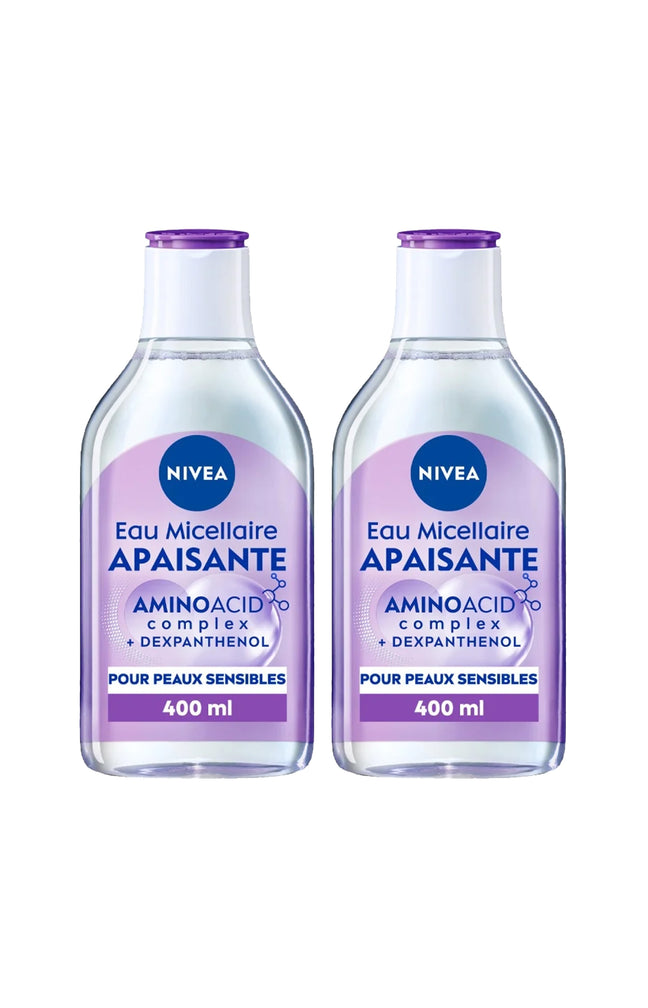 2 eaux micellaires démaquillantes - MicellAir - 400 ml