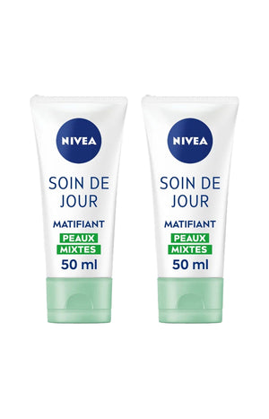 2 crèmes matifiantes & hydratantes 24h SPF 15 - Aloe Vera - 30 ml
