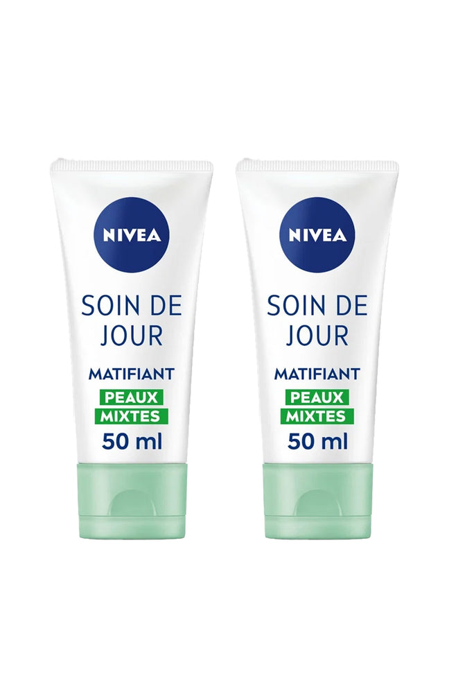 2 crèmes matifiantes & hydratantes 24h SPF 15 - Aloe Vera - 30 ml