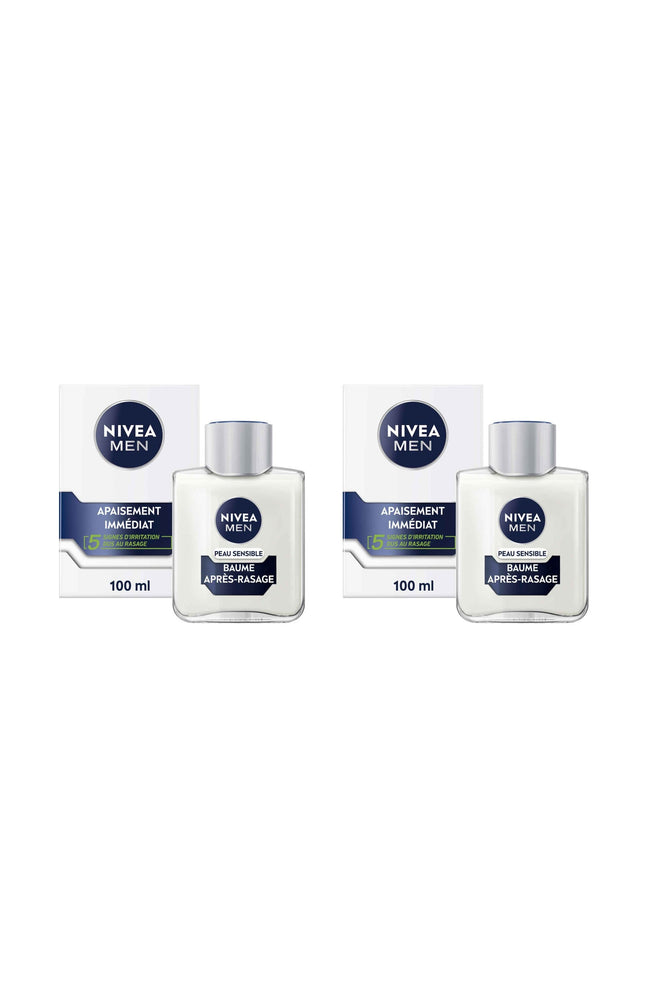Baumes après-rasage - Peaux sensibles - Homme - 2 x 100 ml
