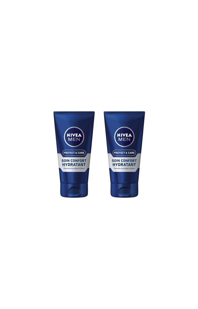 2 crèmes confort hydratantes - Homme - 75 ml